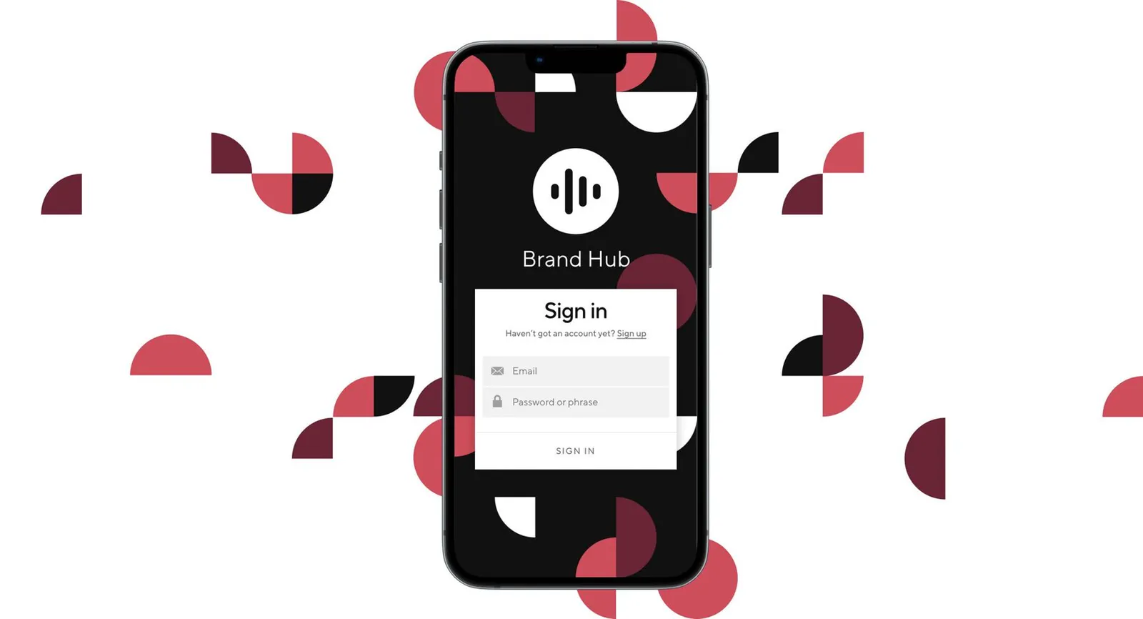 A branded Niice sign-in page.